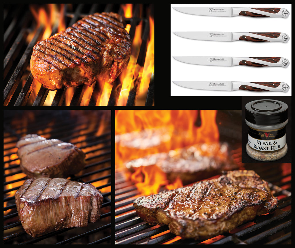 Cattleman's Steak & Knife Set – Echo Valley Meats - Gifts